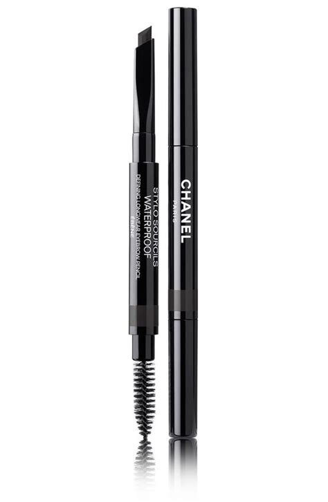 chanel stylo sourcils waterproof swatches|chanel long wear eyebrow pencil.